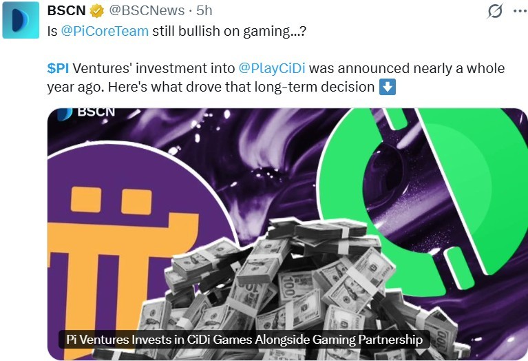 Pi Network News Today: Post Asks If Pi Is Still Bullish on Gaming Pi Network News Today: Post Asks If Pi Is Still Bullish on Gaming