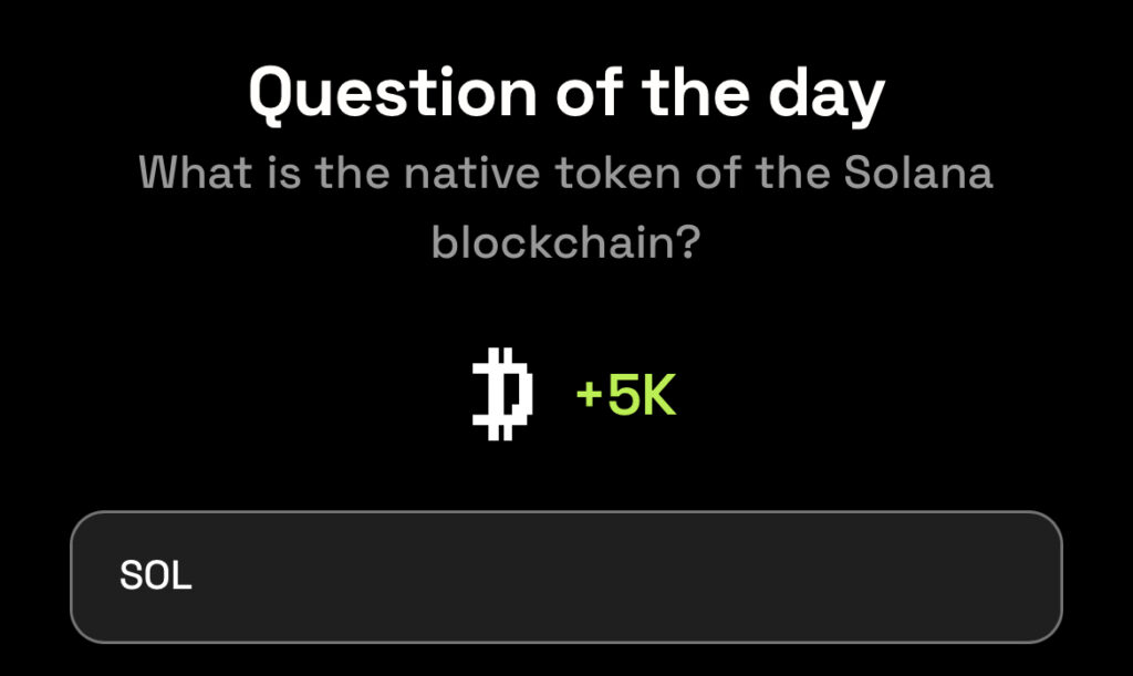 Dropee Question of the Day