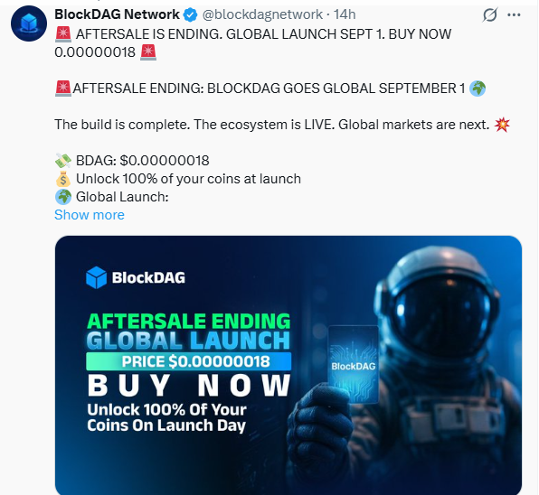 Blockdag global launch Blockdag global launch