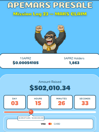 apemars presale price