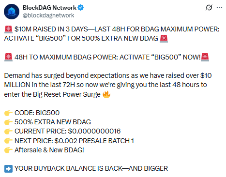 blockdag latest tweet blockdag latest tweet