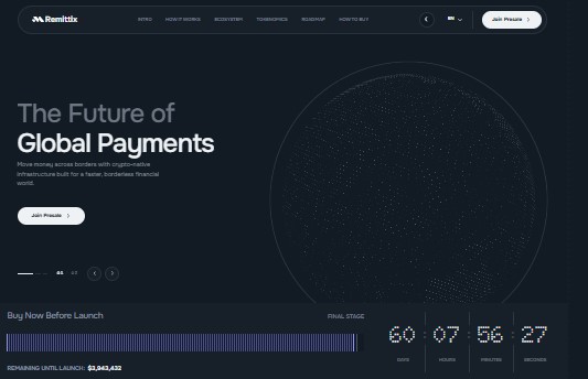 Remittix official website Remittix official website