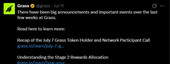 Grass Airdrop Season 2 Claim Date Grass Airdrop Season 2 Claim Date