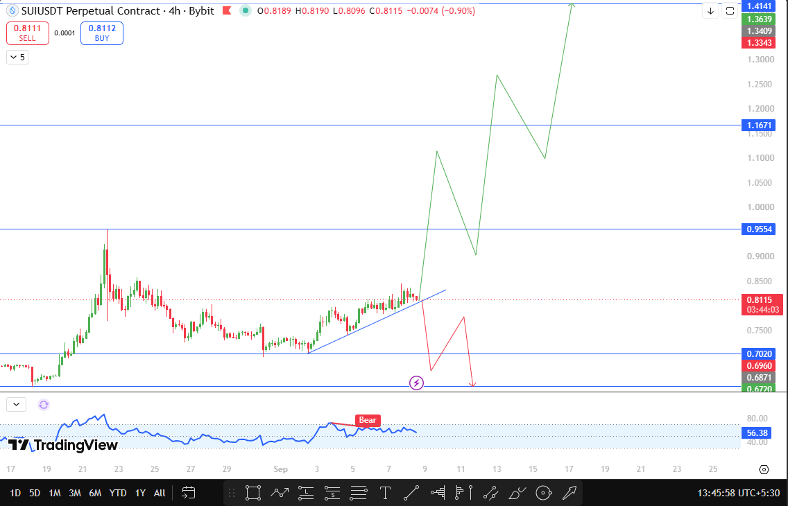 Latest Sui News based Technical Analysis