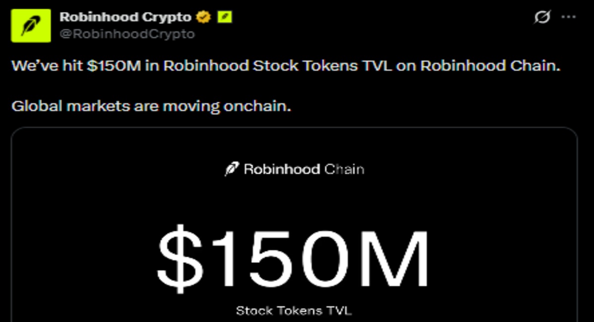 Robinhood Chain News Today official X post Robinhood Chain News Today official X post