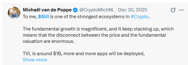 SUI ECOSYSTEM COMMENT