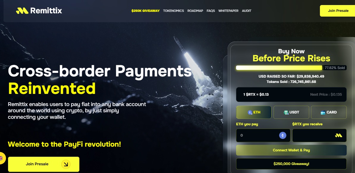 Remittix Presale Website