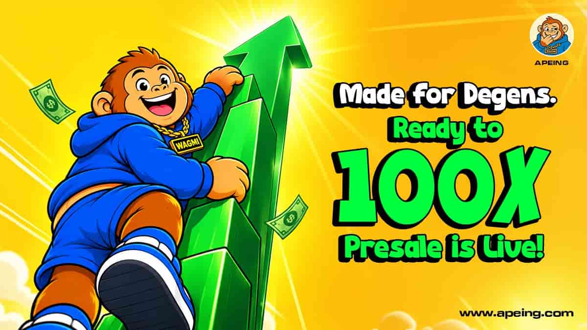 mode for degens ready to 100x presale is live 