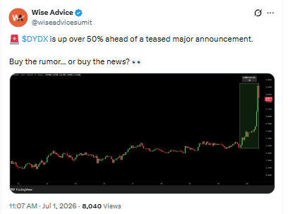Posted on X by Wise Advice Posted on X by Wise Advice