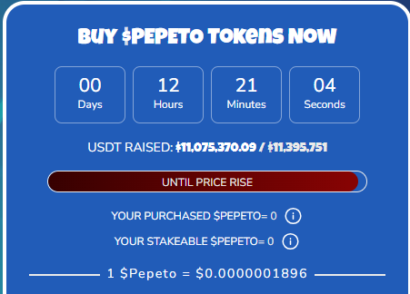 pepeto price today pepeto price today