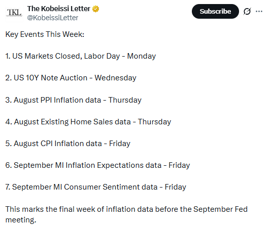 key events this week key events this week