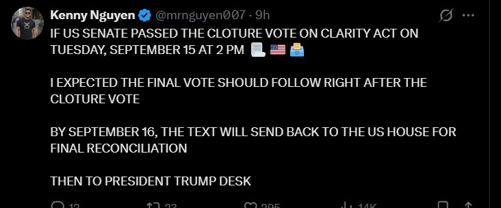 CLARITY Act Update CLARITY Act Update