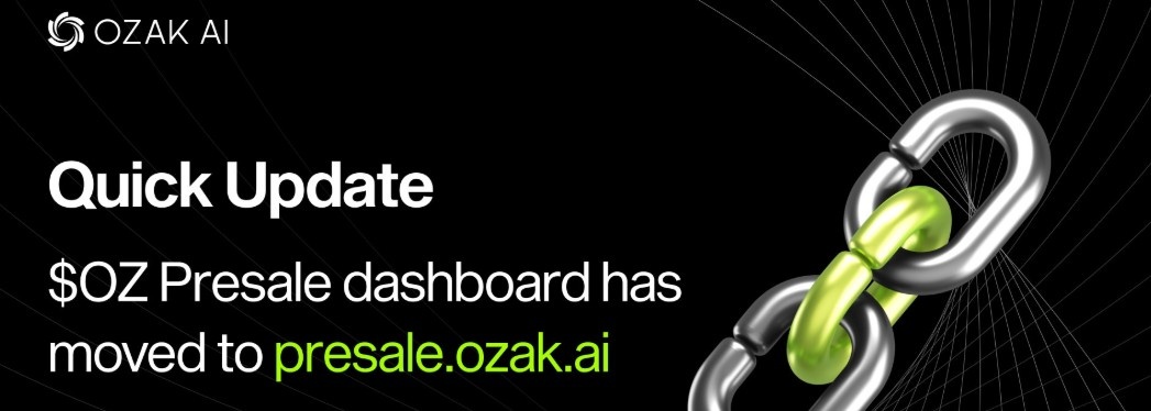 Ozak Presale Dashboard Moved Ozak Presale Dashboard Moved