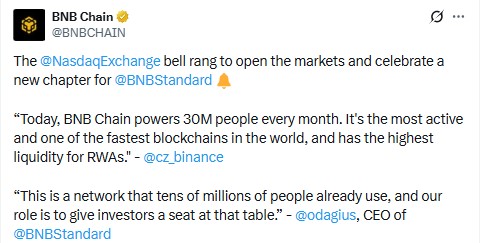 BNB Chain X-Post BNB Chain X-Post