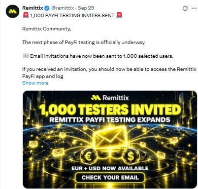 The next phase of PayFi testing is underway