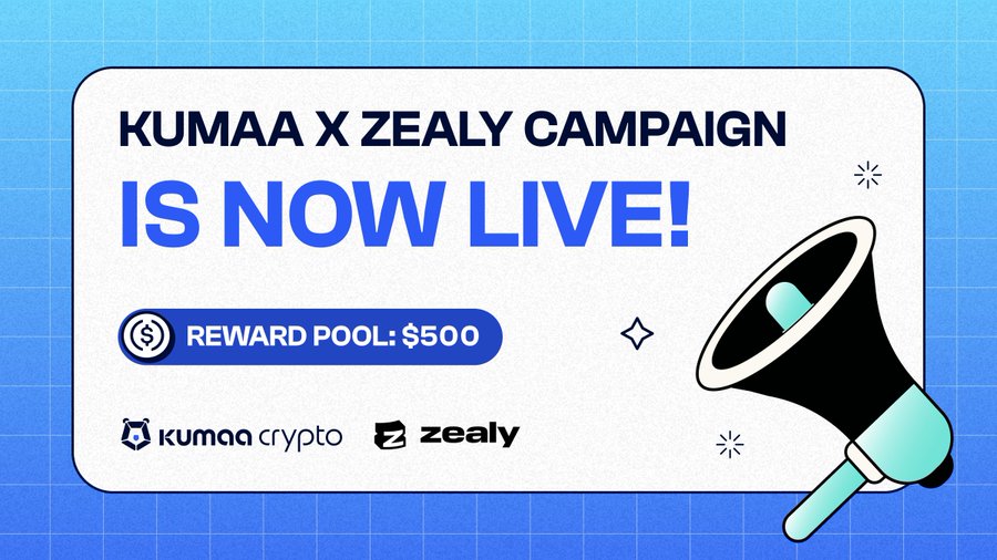 Kumaa Crypto – Zealy Campaign ($500 Pool)