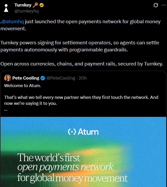 Atum Connects Payment Companies, Fintechs and Developers