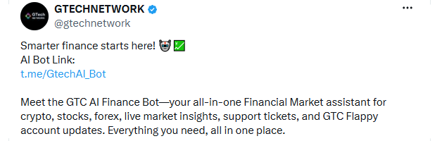 Gtech Network AI Bot Live Gtech Network AI Bot Live