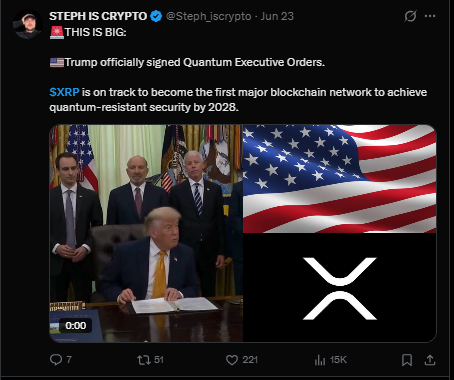 latest tweet on x