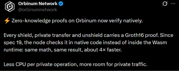 Orbinum Network news X Post Orbinum Network news X Post