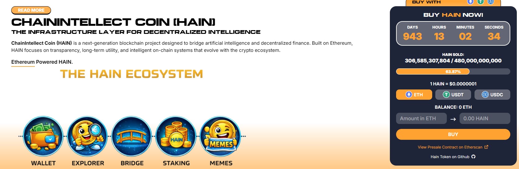 the official ChainIntellect website