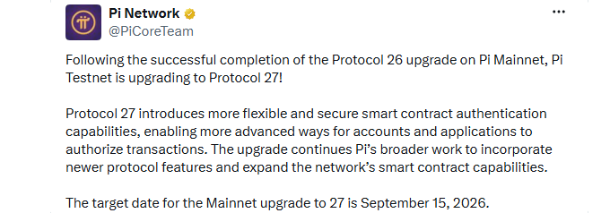  Pi Network Protocol 27 