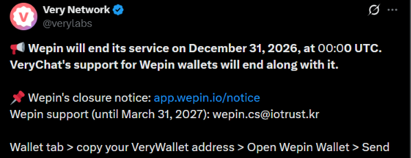 Official X Post Showing Update