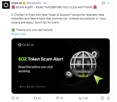 official news on x
