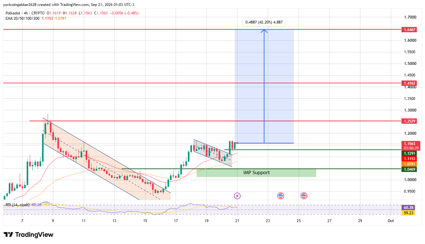 DOT Technical Analysis