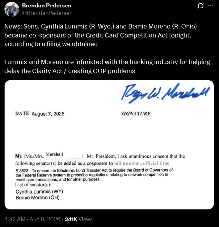 CLARITY Act Faces Delays as Senate Negotiations CLARITY Act Faces Delays as Senate Negotiations