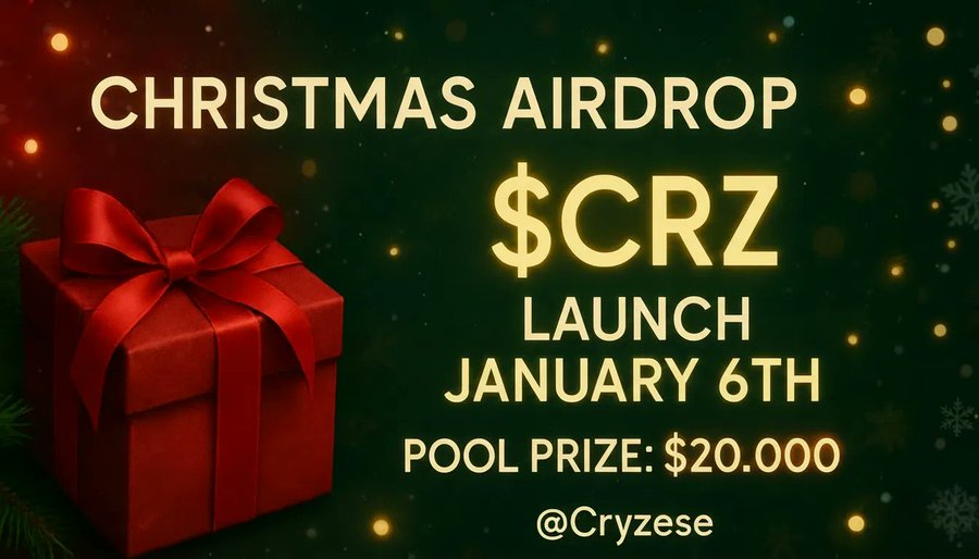 Cryzese ($CRZ) Crypto Airdrop Cryzese ($CRZ) Crypto Airdrop