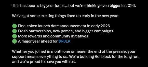 Rollblock Launch Date Rollblock Launch Date