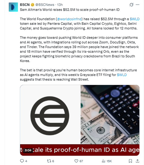 World Foundation's $52.5 Million Raise