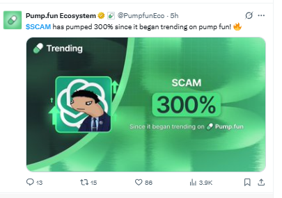 SCAM  scam altman is up 300%