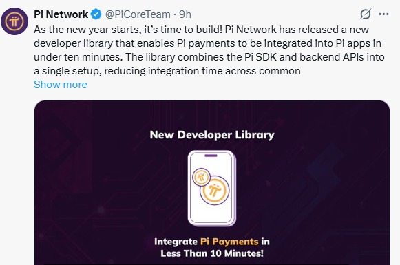 Pi network payment app update