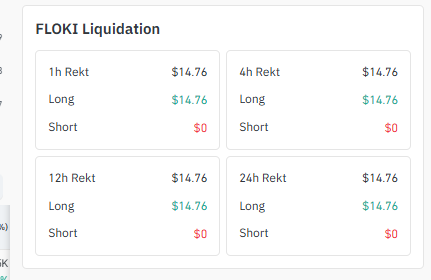 FLOKI Liquidation Data