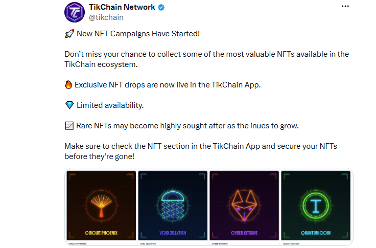 TikCoin NFT Update TikCoin NFT Update