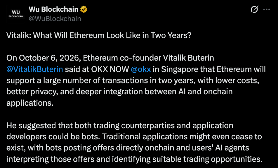 Wublockchain official Tweet Wublockchain official Tweet