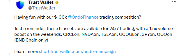 BNB Trust Wallet Contest BNB Trust Wallet Contest