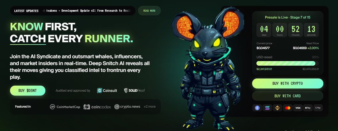 DeepSnitch AI Presale