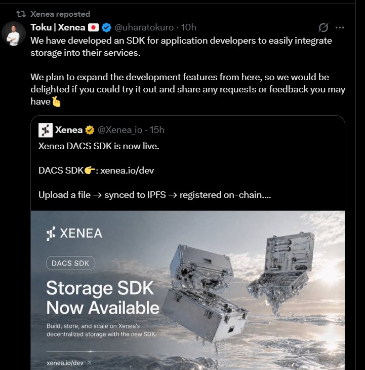 A New SDK for Developers: Xenea's Expanding Ecosystem