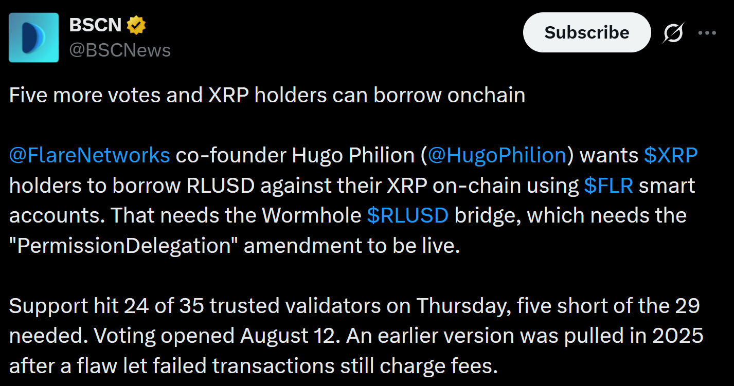 Information by BSCNews on X