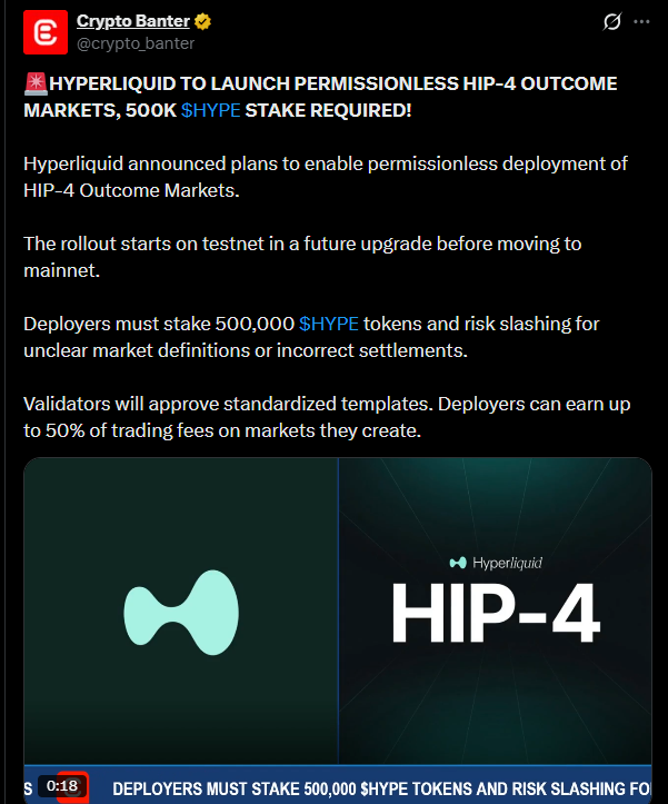 hyperliquid latest news on x