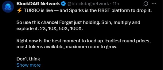 BlockDAG Turbo token 