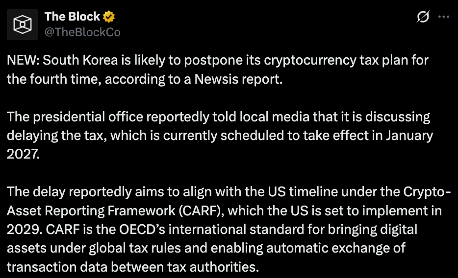 The Block Official tweet