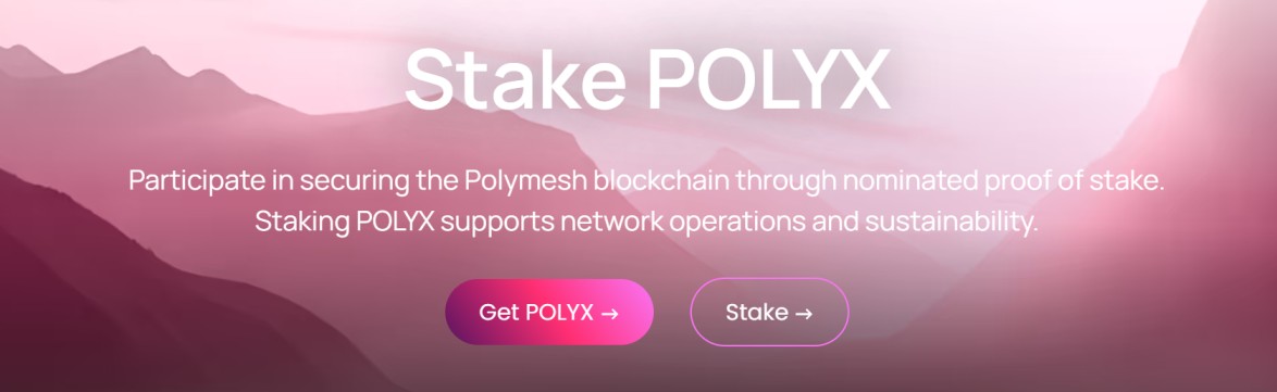 Polyx Stake Portal how to stake