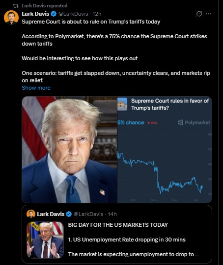 Supreme Court Delays Trump Tariff Decision