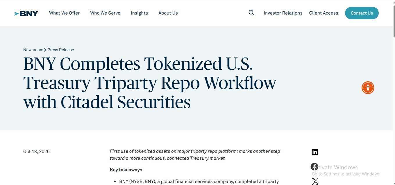 BNY and Citadel Securities Complete