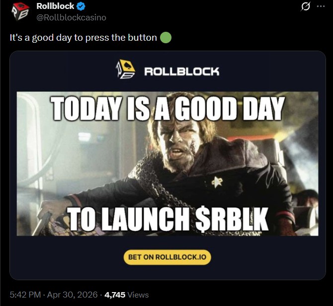 Rollblock launch date clarity.