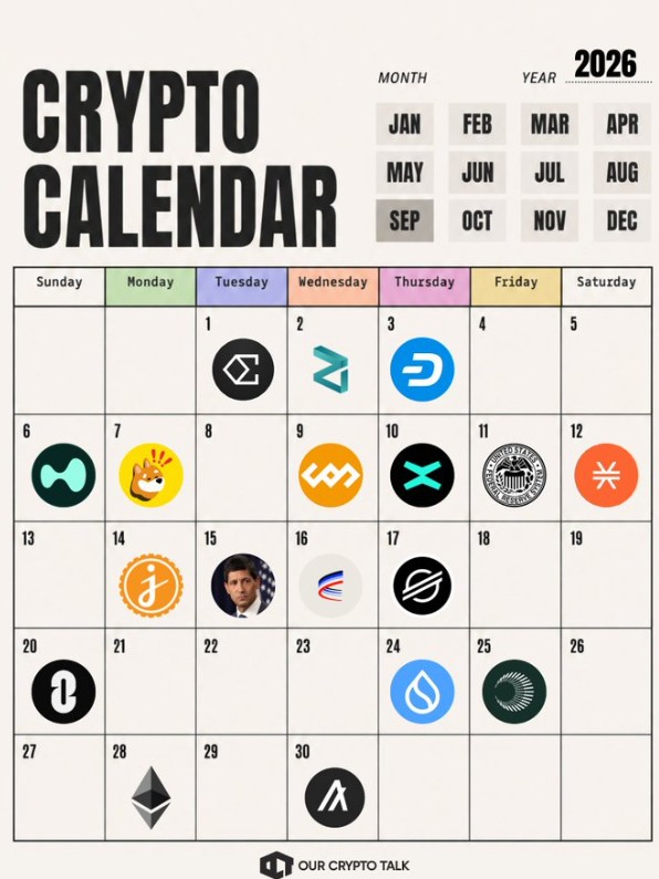Calender for the September